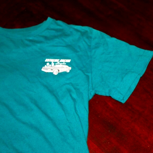 Eighty Eight Teal “Extreme Racing LA” Graphic Tee - Size 14 - Picture 3 of 6